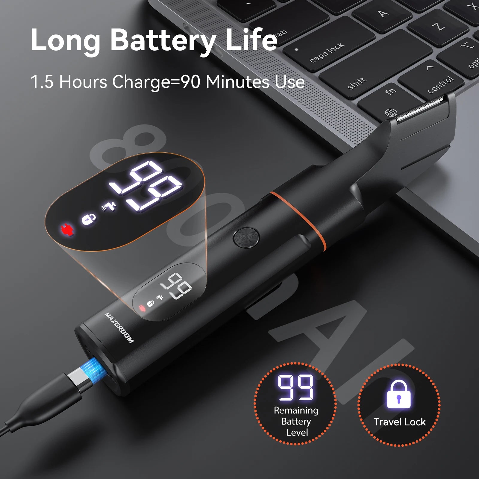 4-in-1 Body Hair Trimmer - Cap Trimmers