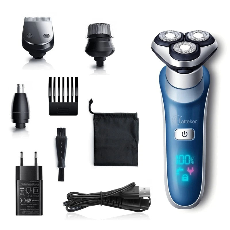 Pro 4-in-1 Electric Shaver - Cap Trimmers