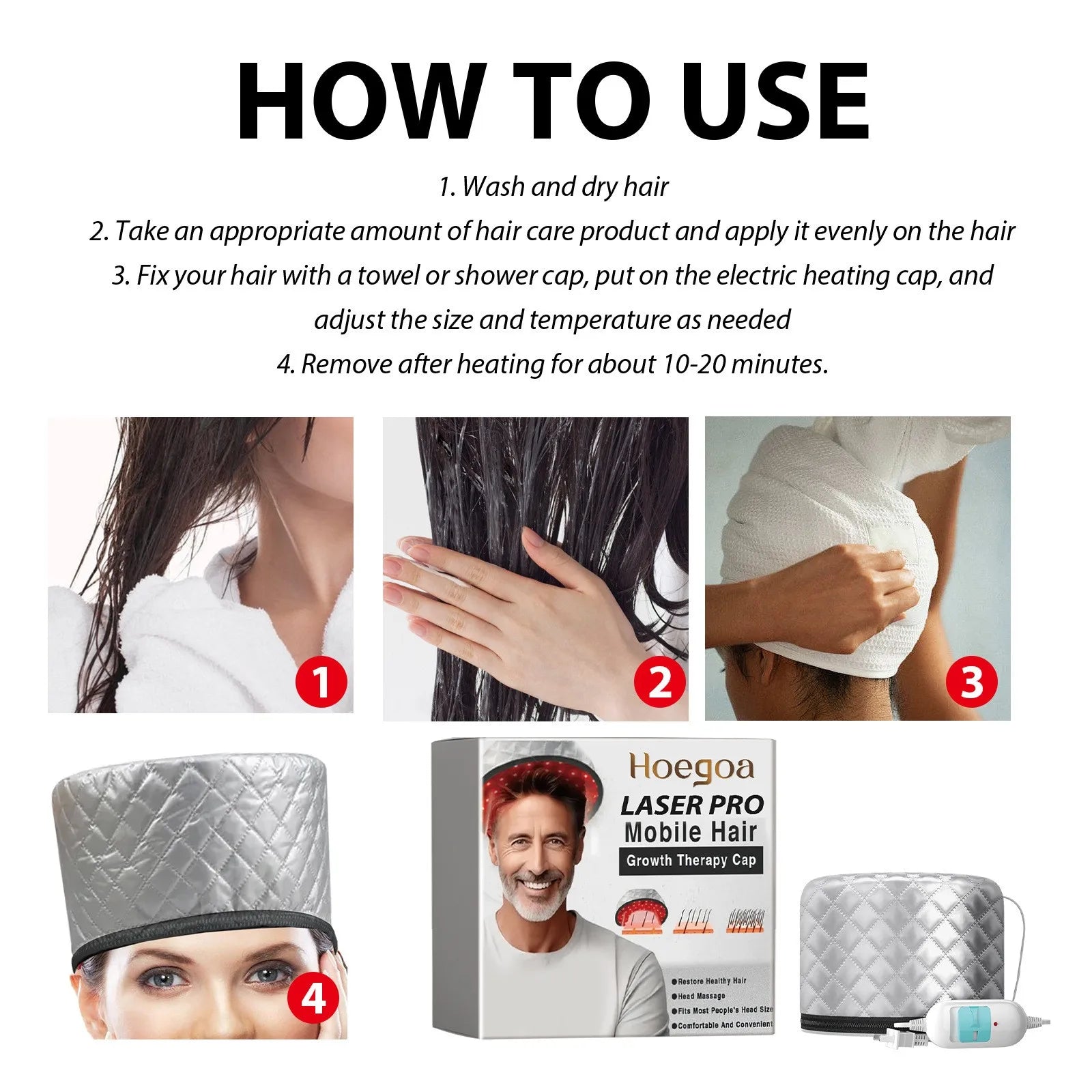 Heated Hair Cap - Cap Trimmers