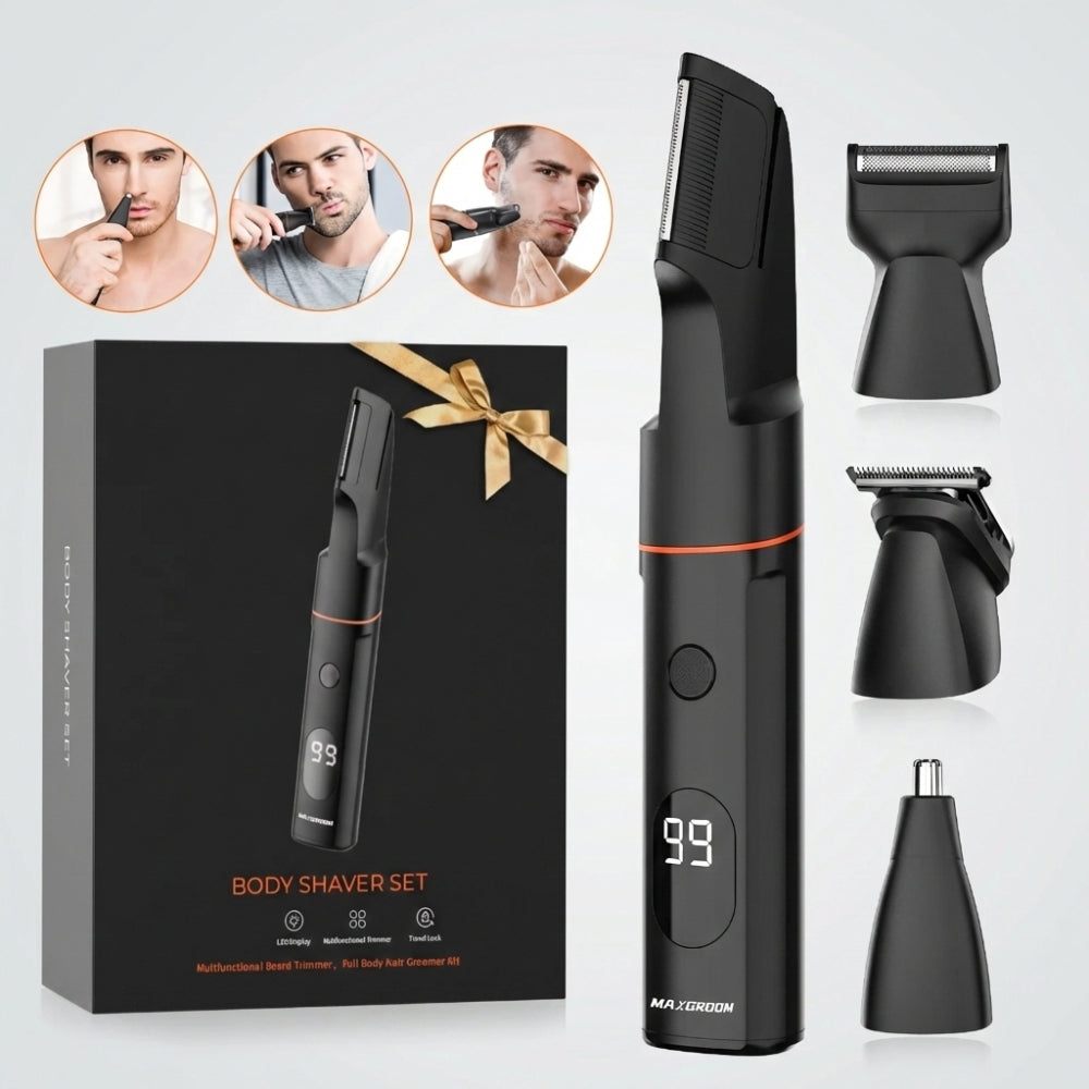 4-in-1 Body Hair Trimmer - Cap Trimmers